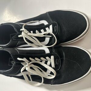 Vans Black and White Sneakers